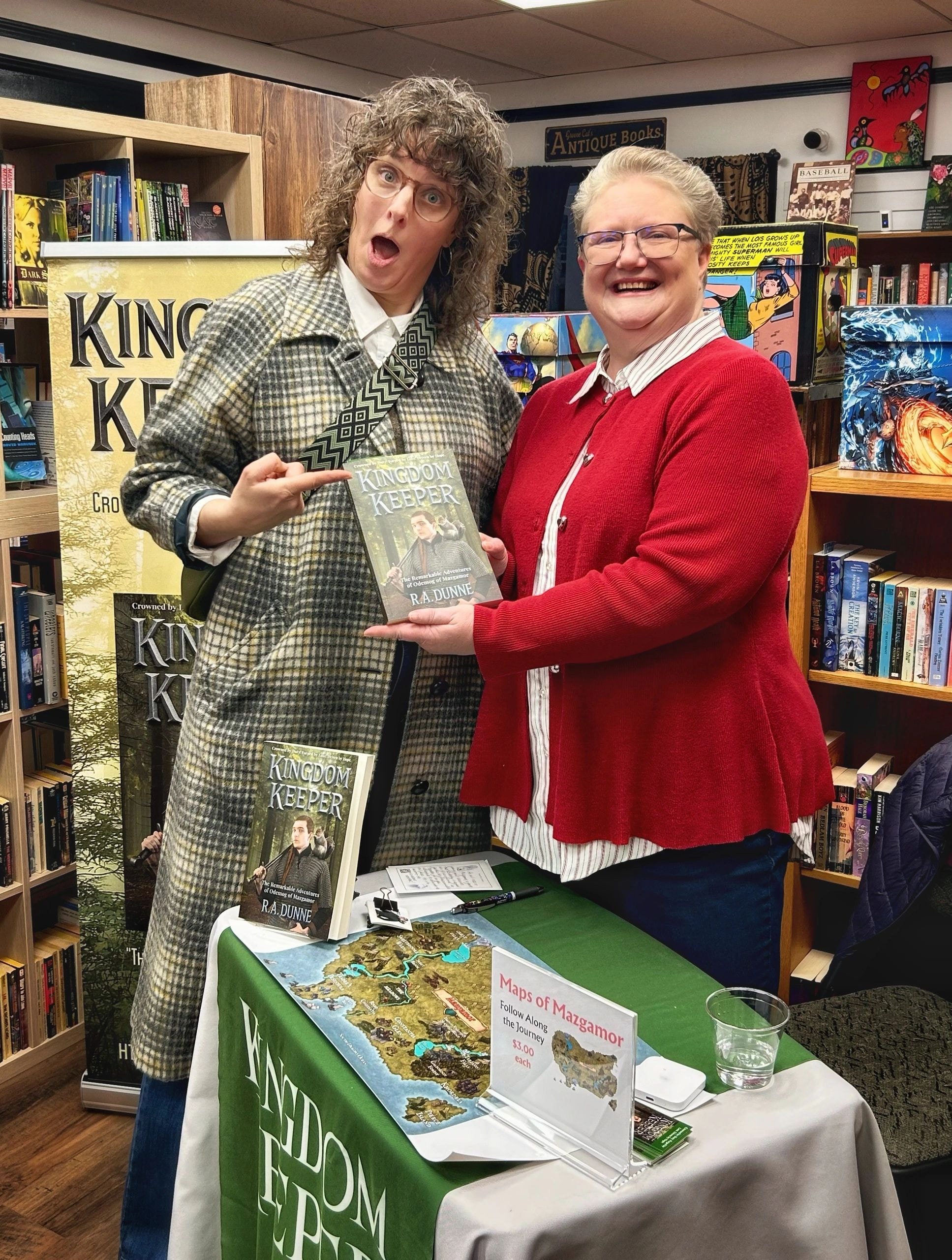Kingdom Keeper book signing event