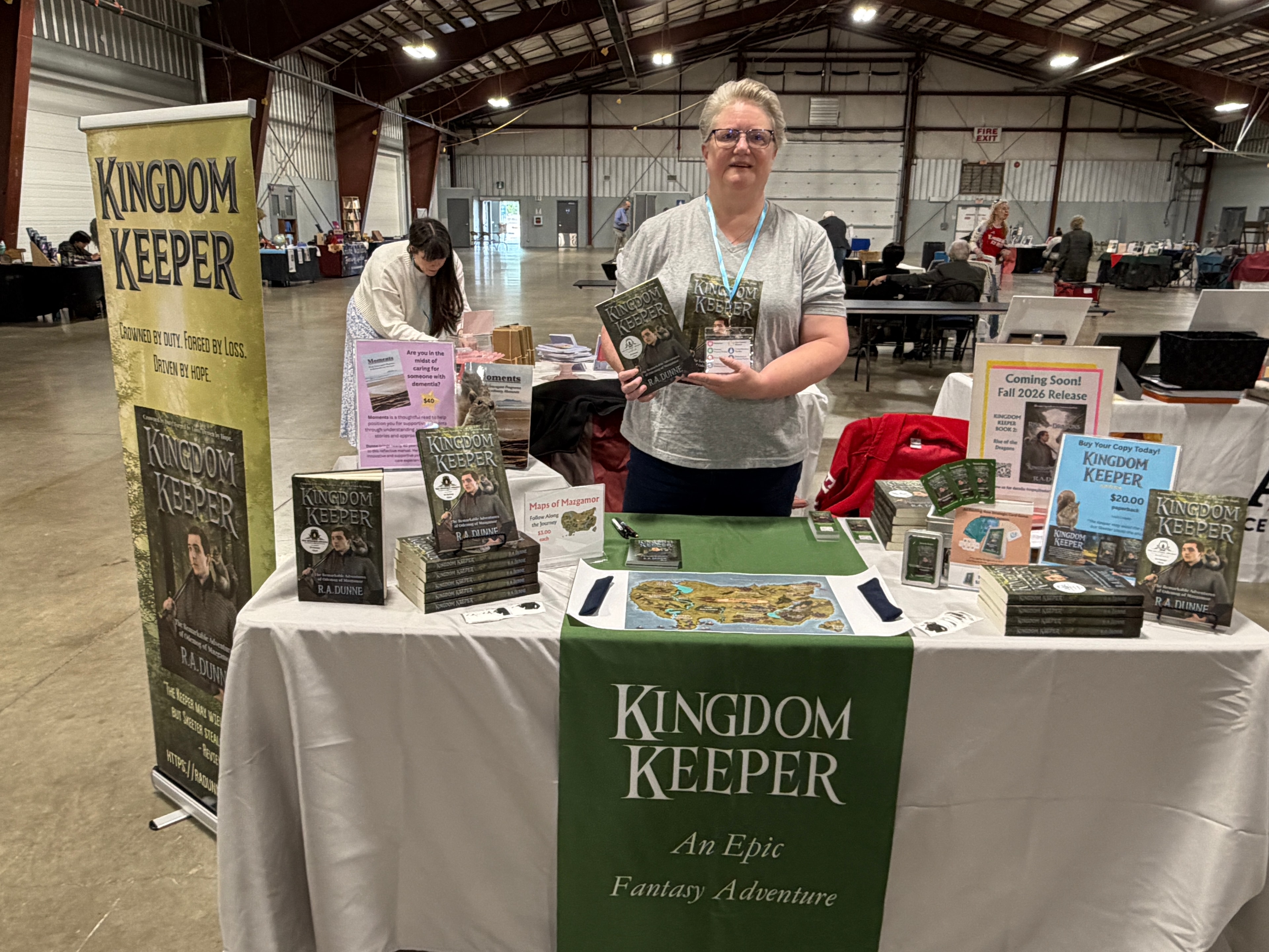 R.A. Dunne author event photo